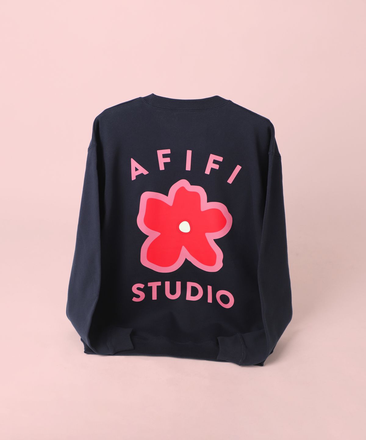 아피피(AFIFI) A.S.F SWEATSHIRT pink
