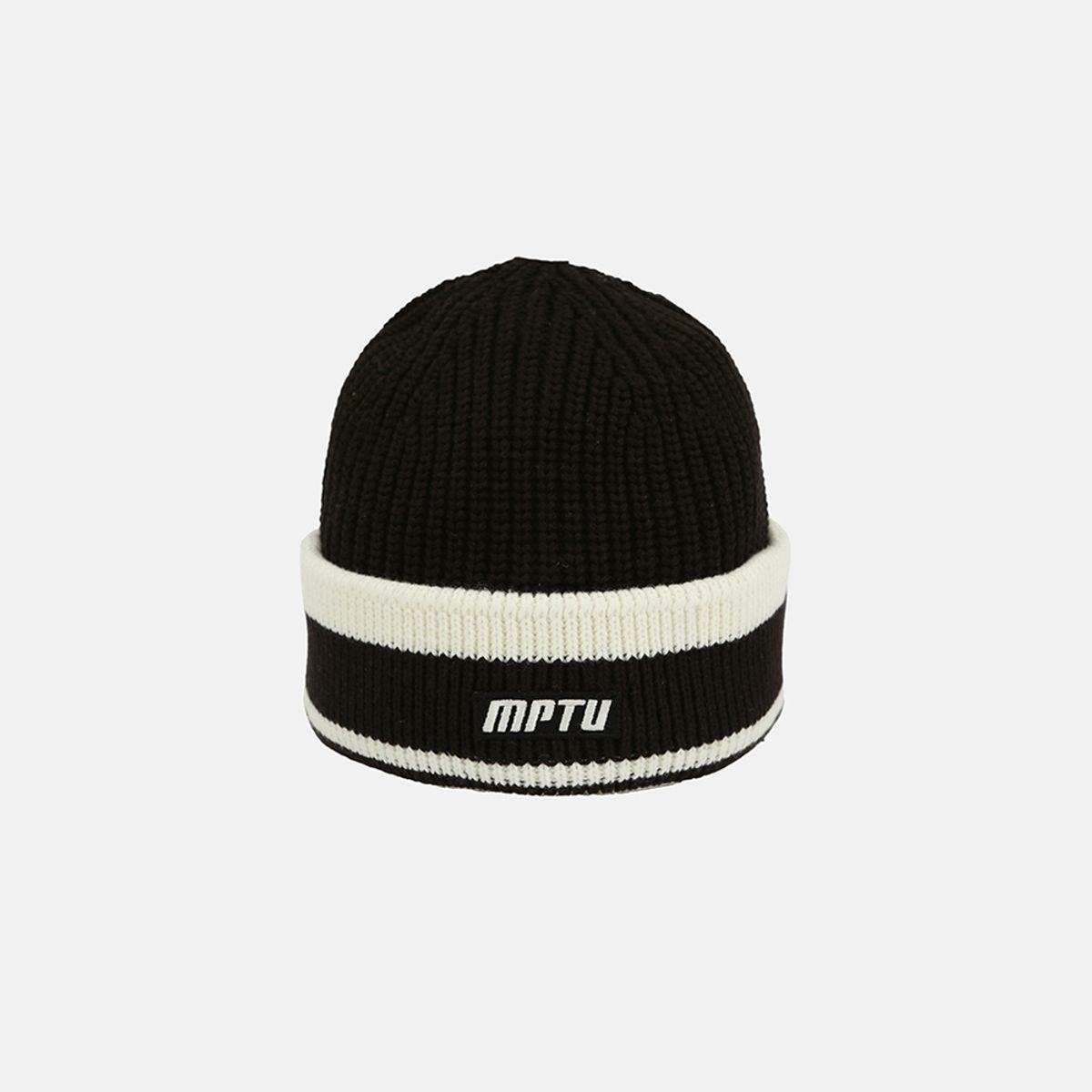 엠피티유(MPTU) [AW25] PTU KNIT CAP / BLACK