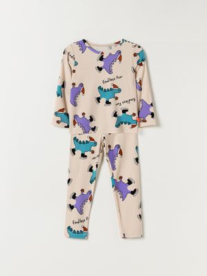 공룡스케이트 실내복 상하복 세트