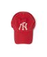 NY CROSS WASHED CAP (RED)