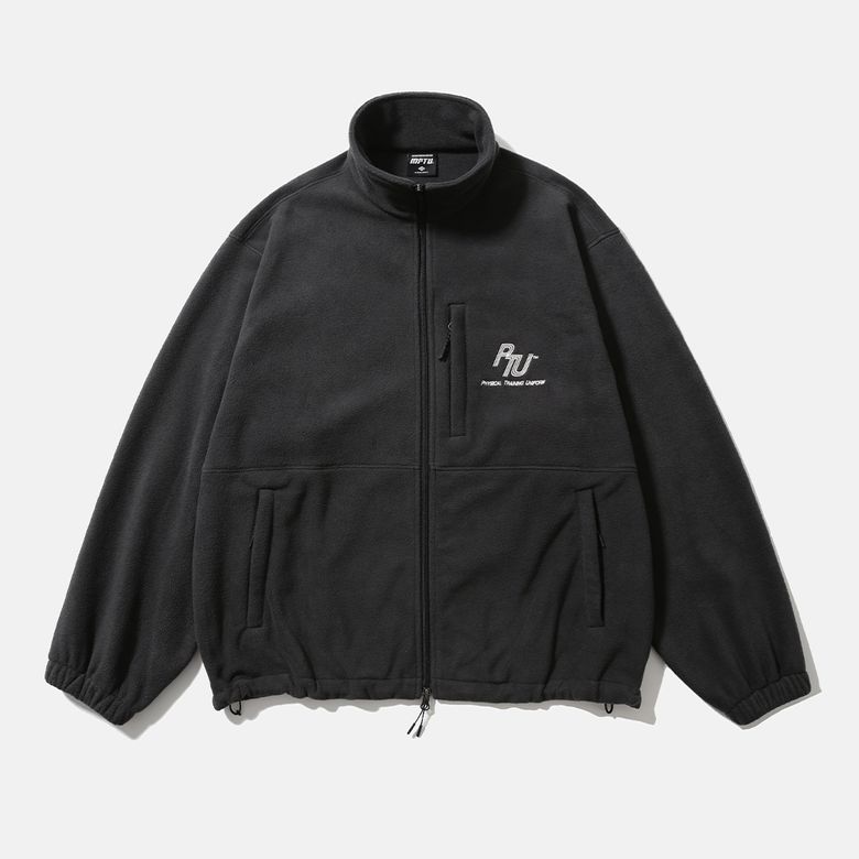 [AW25] ACADEMY FLEECE JACKET / CHARCOAL