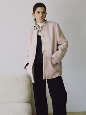 Boucle Round Neck Jacket SW5WJ410-71