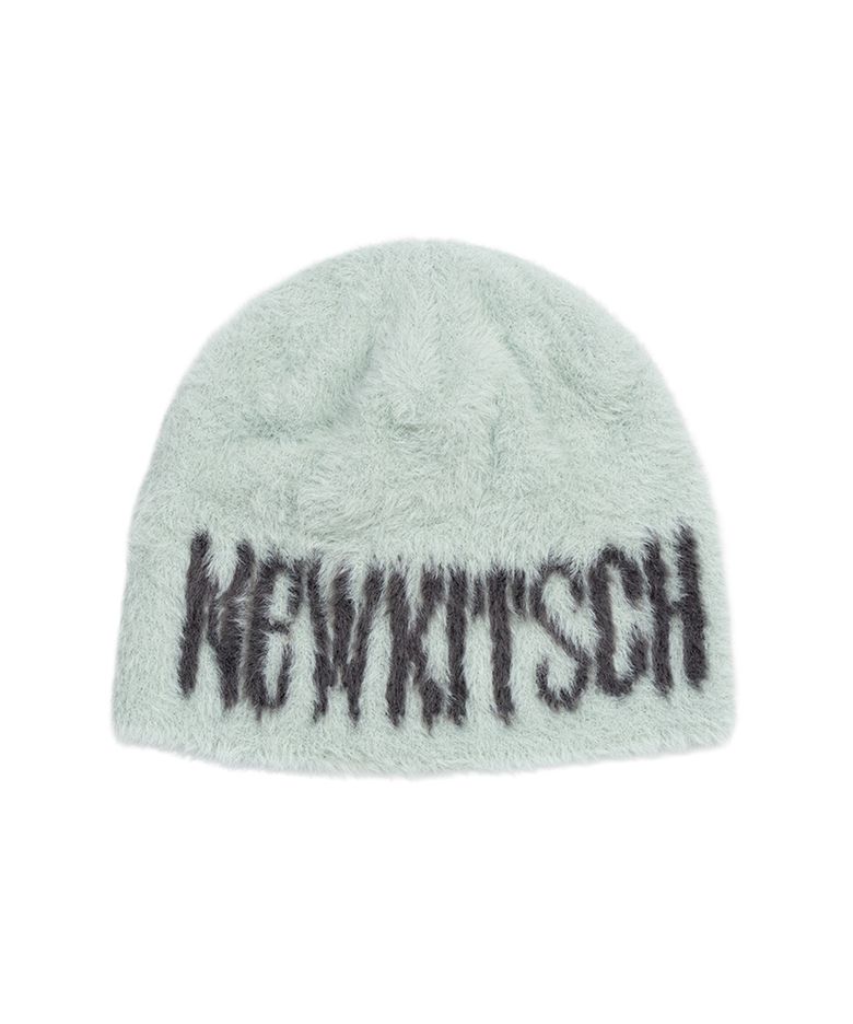 NEWKITSTCH JACQUARD FUR BEANIE (MINT)