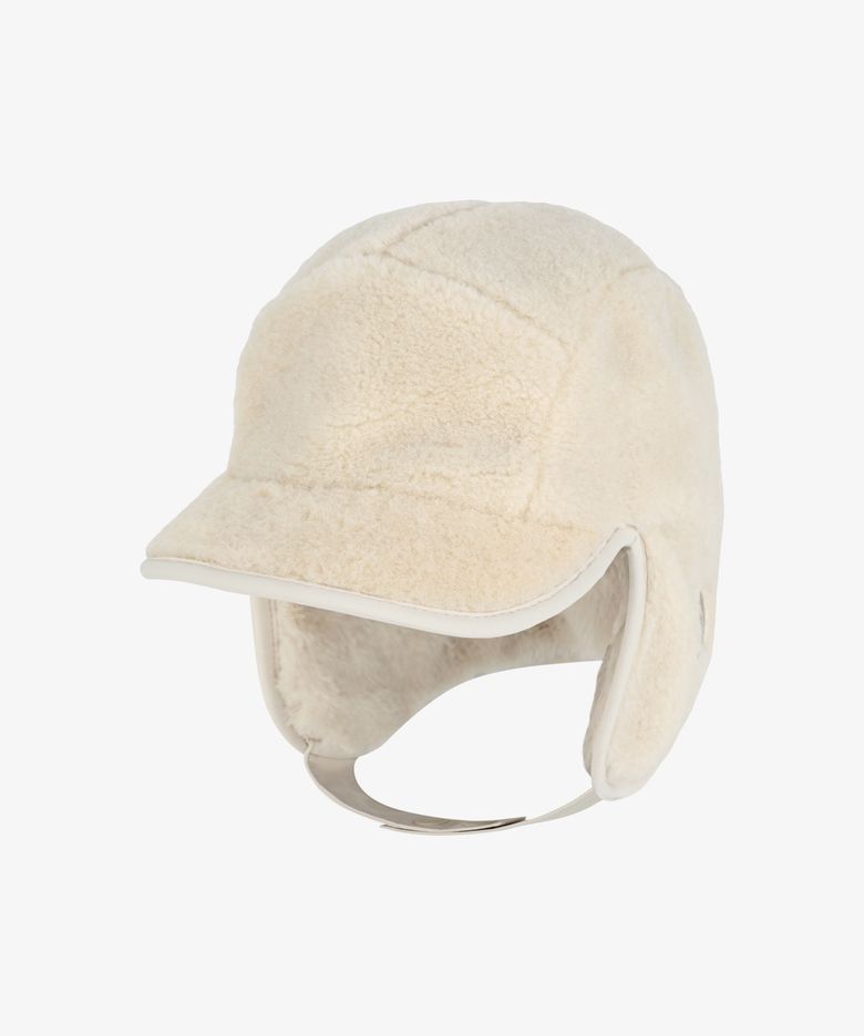 NE3CR56L 퍼피 플리스 이어머프 EX 캡 LIGHT_BEIGE