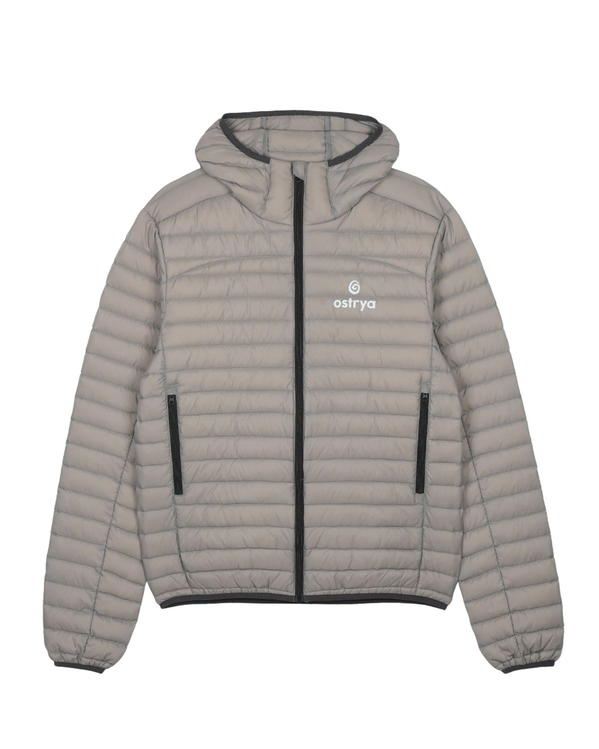 오스트리야(OSTRYA) 25FW Sapwood Down Jacket Light Grey