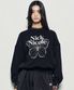 BUTTERFLY SIGNATURE SWEATSHIRT_BLACK WHITE