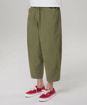 데일리 코튼 슬릿 벌룬핏 밴딩 팬츠 DLX2960 (3 COLOR)