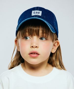 패치 데님 볼캡 인디고 LK2601CA01IN