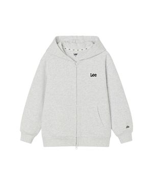 에센셜 스몰트위치 후드집업 화이트멜란지 LK2601HZ01WM