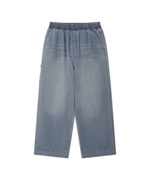 와이드핏 이지 롱 데님 인디고 LK2601IP51IN