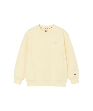 에센셜 스몰트위치 맨투맨 라이트옐로우 LK2601CR22LY