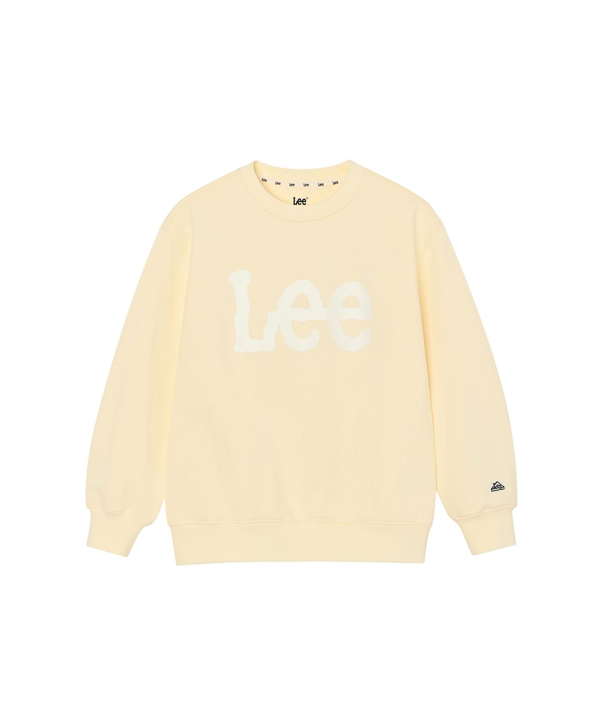 리 키즈(LEE KIDS) 에센셜 빅트위치 맨투맨 라이트옐로우 LK2601CR21LY