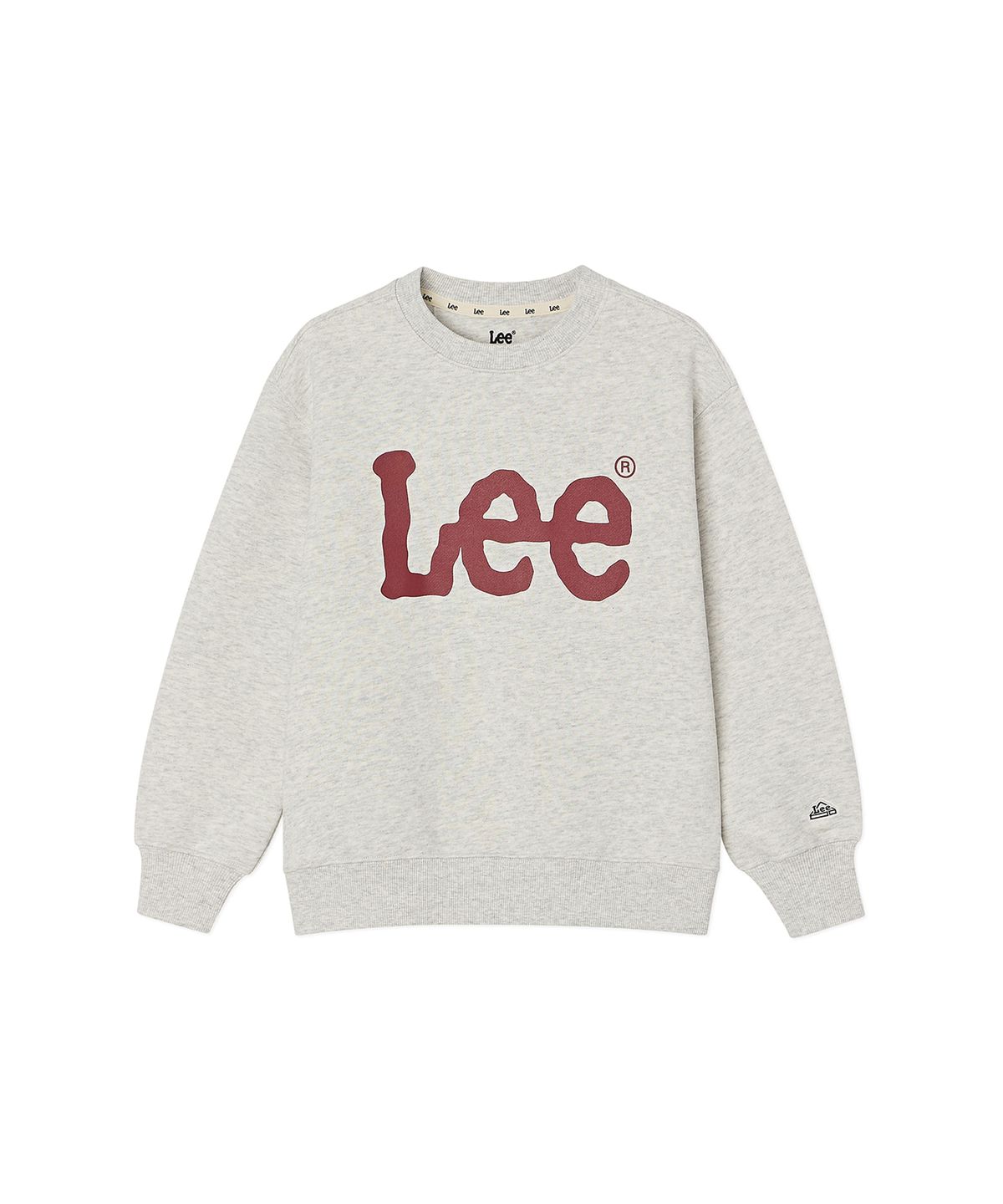 리 키즈(LEE KIDS) 에센셜 빅트위치 맨투맨 오트밀 LK2601CR01OT