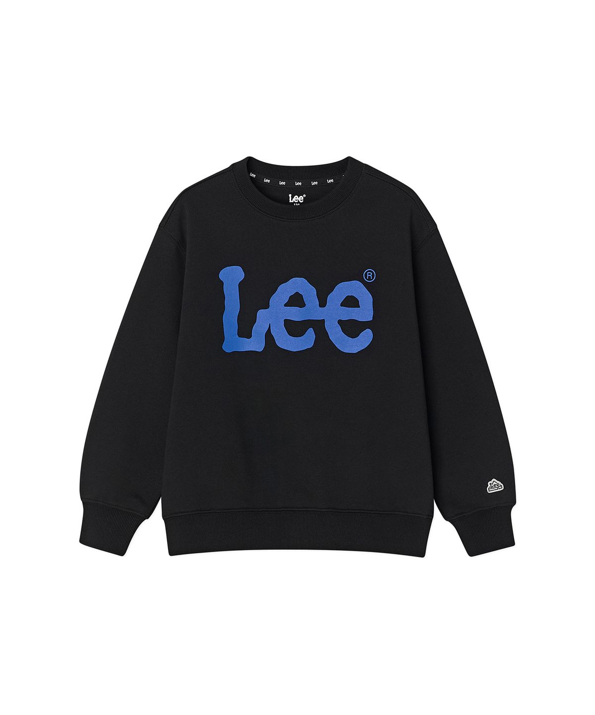 리 키즈(LEE KIDS) 에센셜 빅트위치 맨투맨 블랙 LK2601CR01BK