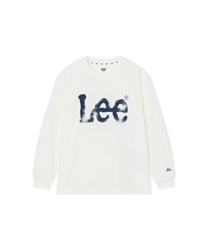 스프레이 빅트위치 긴팔티셔츠 화이트 LK2601LT03WH