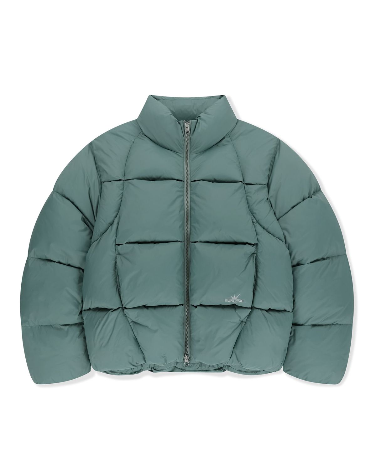 썬러브(SUNLOVE) Toray Slice Down Jacket Green