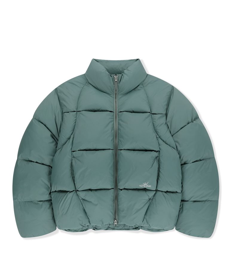 Toray Slice Down Jacket Green