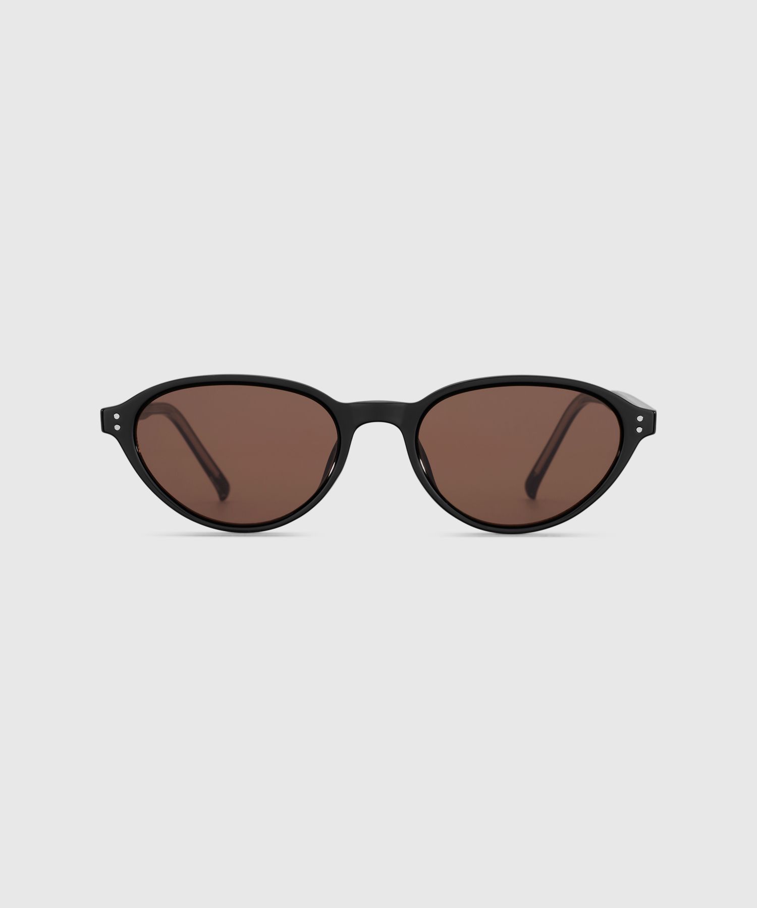 BLUE ELEPHANT ブラウンオーバルサングラス　韓国 SUNGLASSES - BLUE ELEPHANT