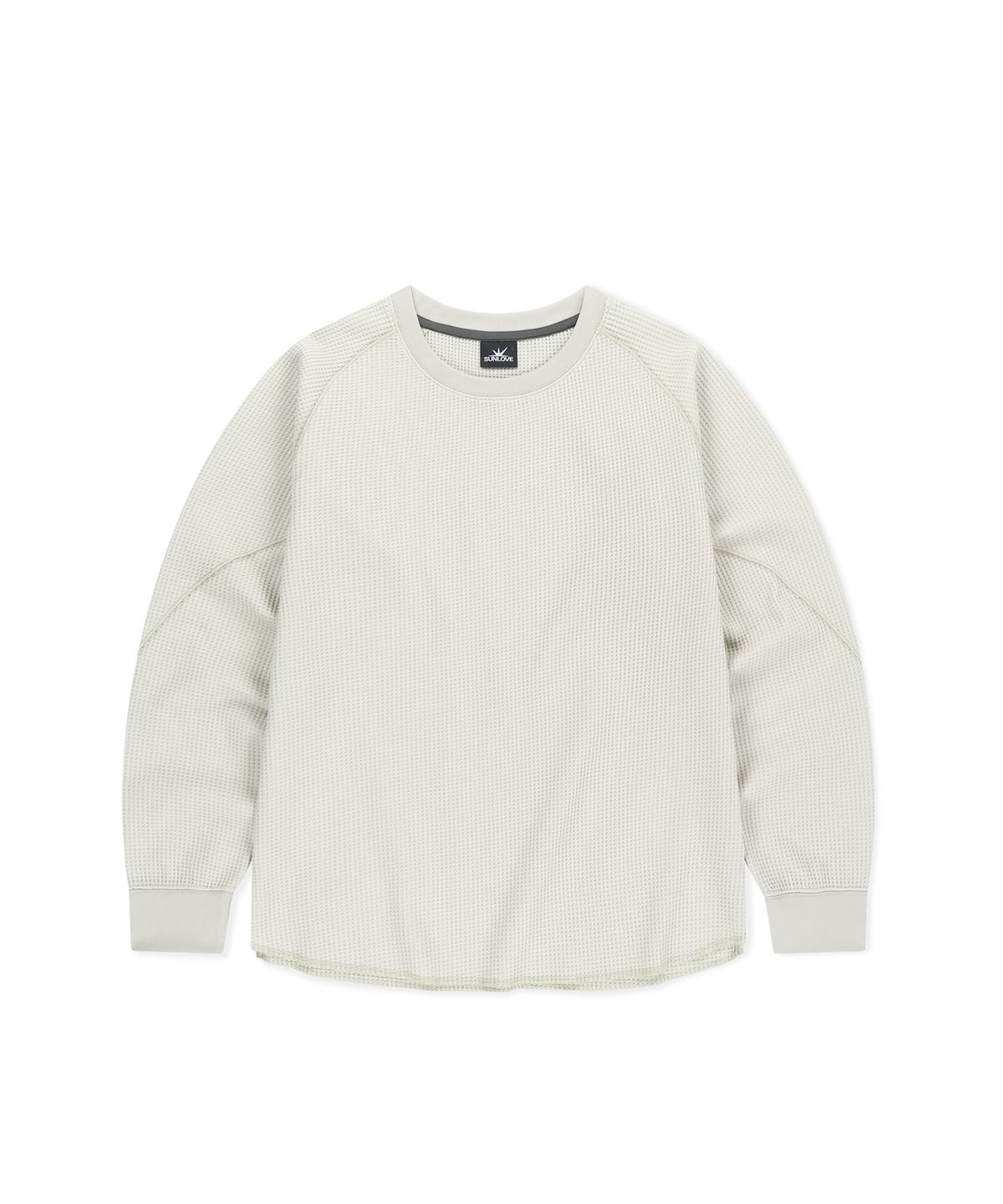 썬러브투어(SUNLOVETOUR) Aero Waffle LS Tee Stone