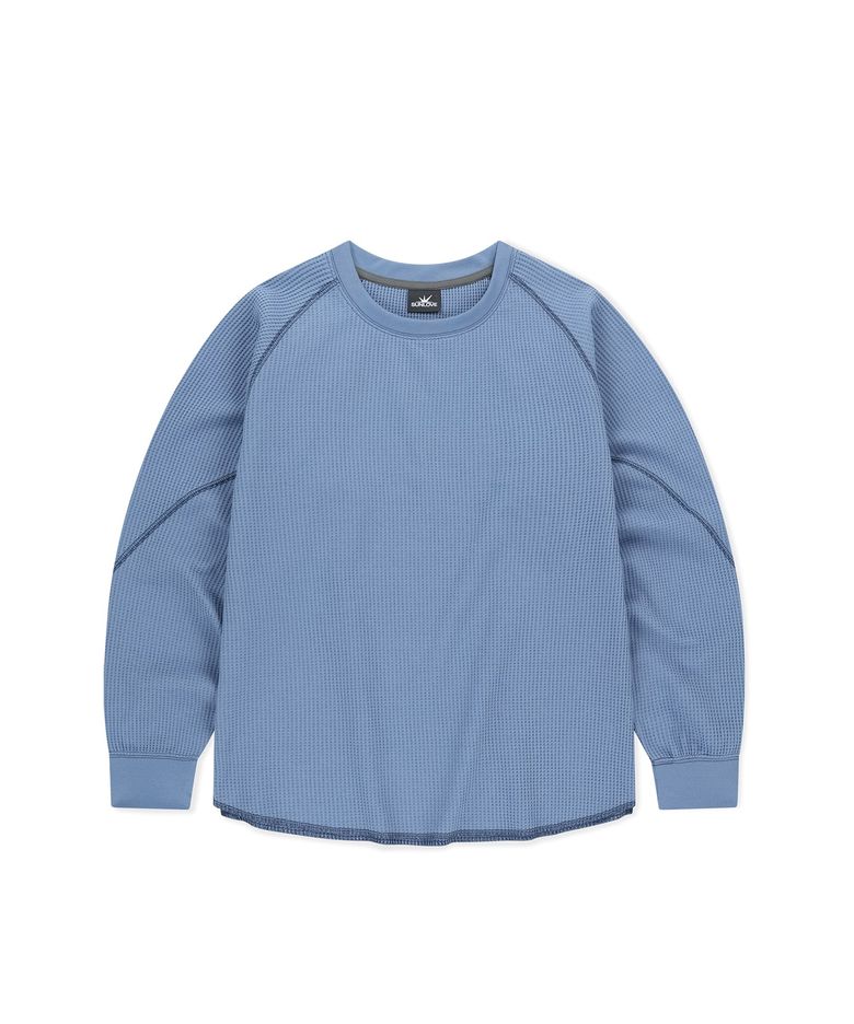 Aero Waffle LS Tee Violet