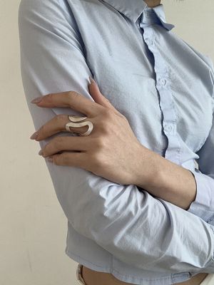 [925실버] 헬릭스 링