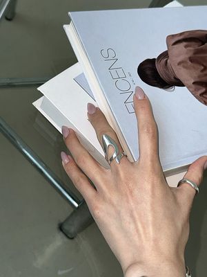 [925실버] 야지루시 링