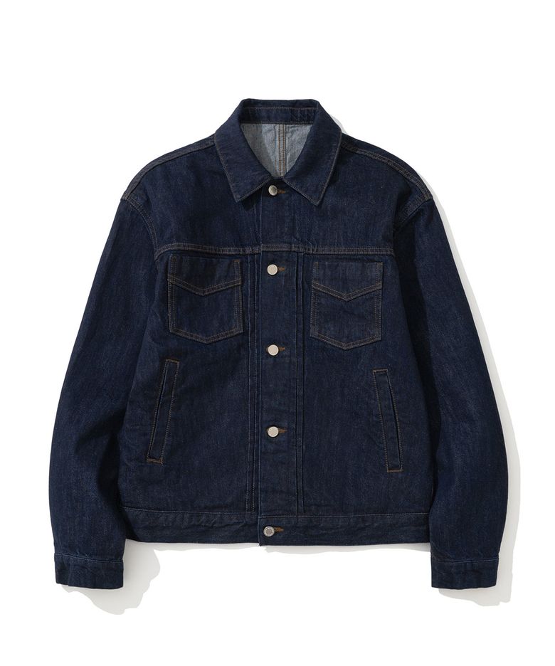 JONAH PF SILHOUETTE SELVEDGE RAW DENIM JACKET #1