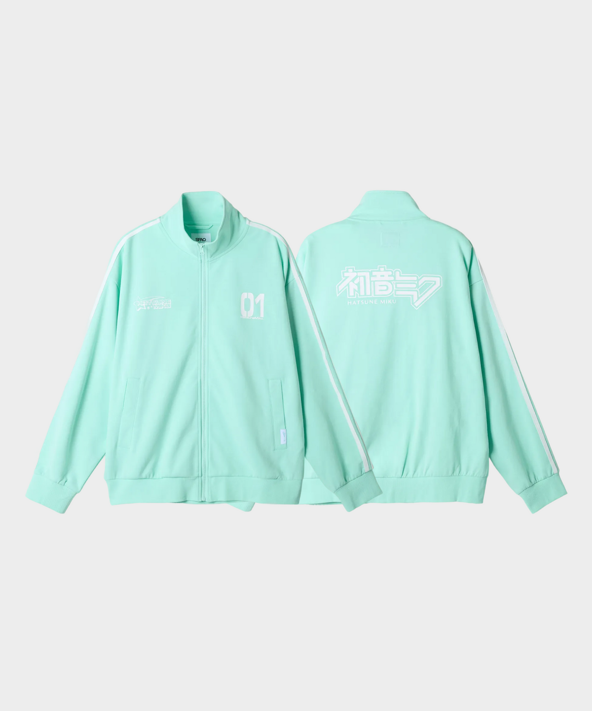 스파오(SPAO) [하츠네미쿠] 트랙 재킷(MINT)_SPJJG11U01