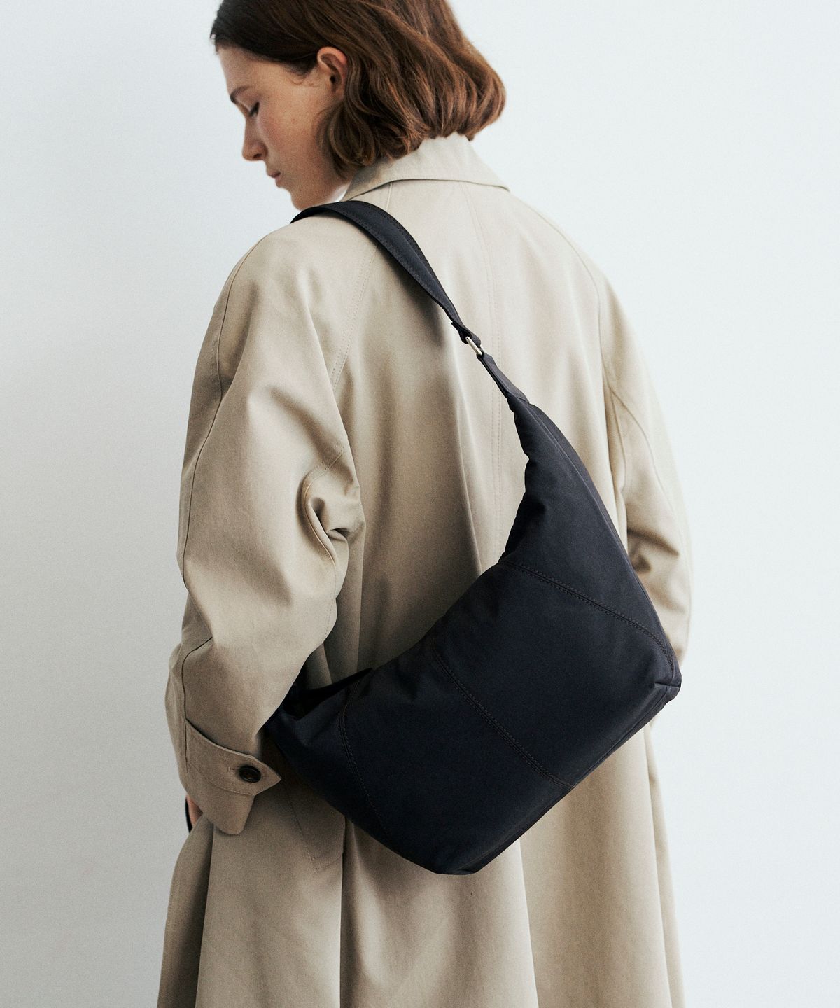 뮤니에(MUNIER) SLING BAG LARGE NYLON_2COLORS