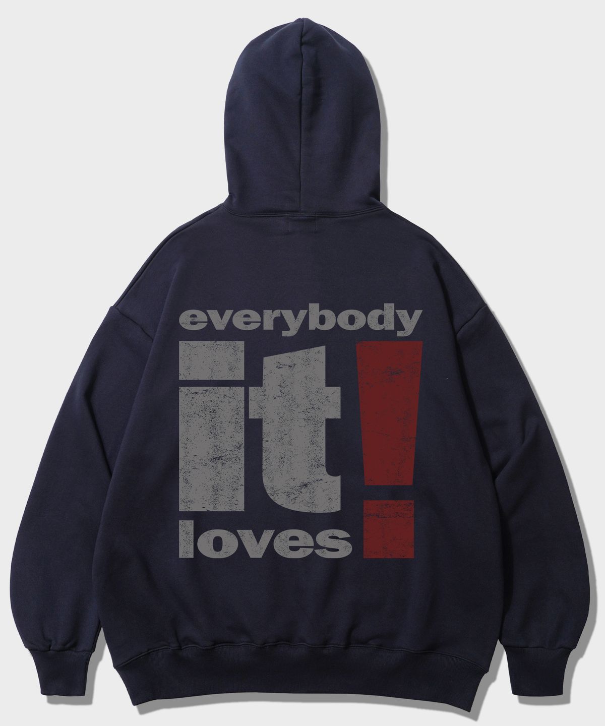더마일(THEMILE) IT LOVES MILE  HOODIE [NAVY]