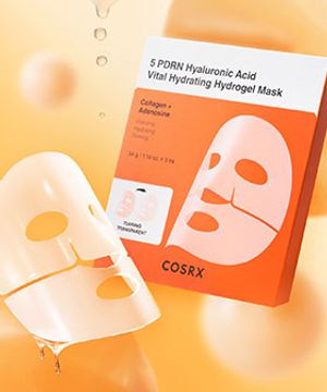 5PDRN 히알루론산 바이탈 하이드로겔 마스크 3매입