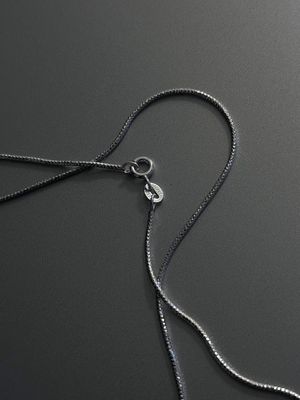 [925실버] 글리터 스네이크 네크리스