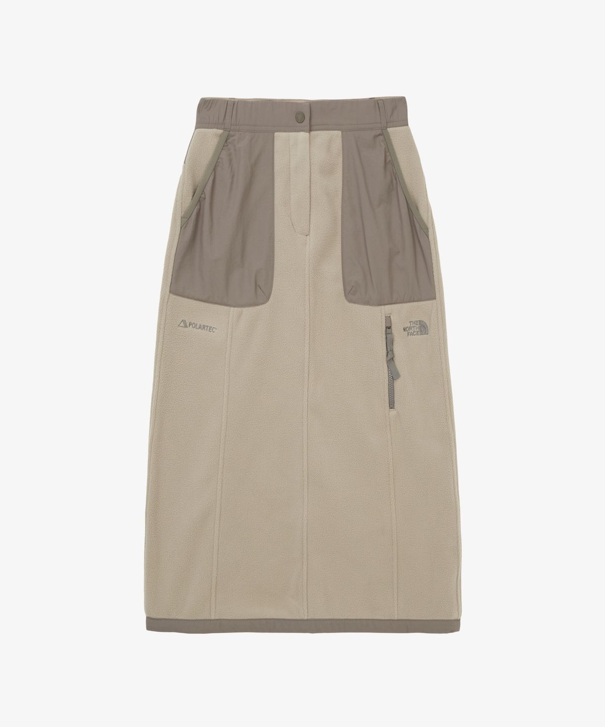 노스페이스(THE NORTH FACE) NK6FR55B 여성 데날리 플리스 스커트 LIGHT_BEIGE