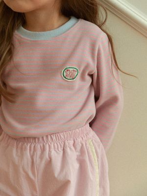 LOLLIPOP STRIPE TEE_PINK