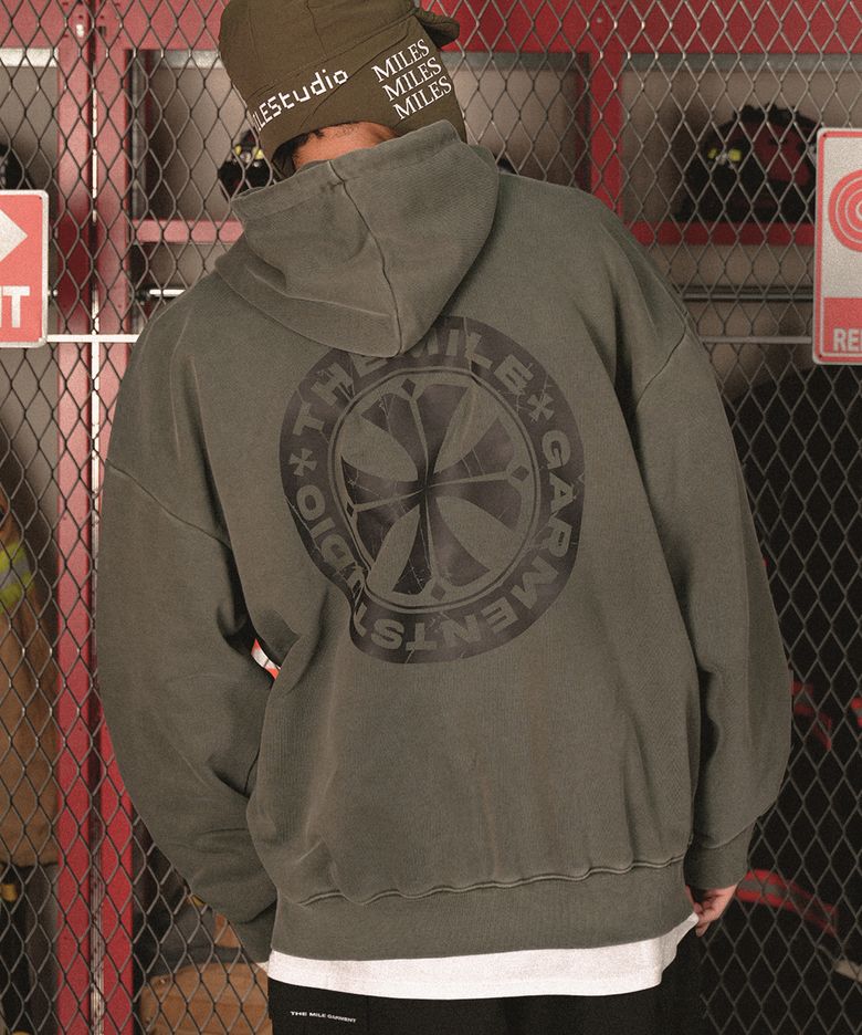 GARMENT STUDIO MILE HOODIE [PIGMENT KHAKI]