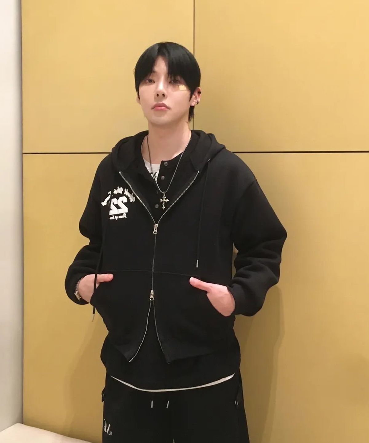 피오엘(POL) 월드와이드 PCLV 후드집업 _블랙