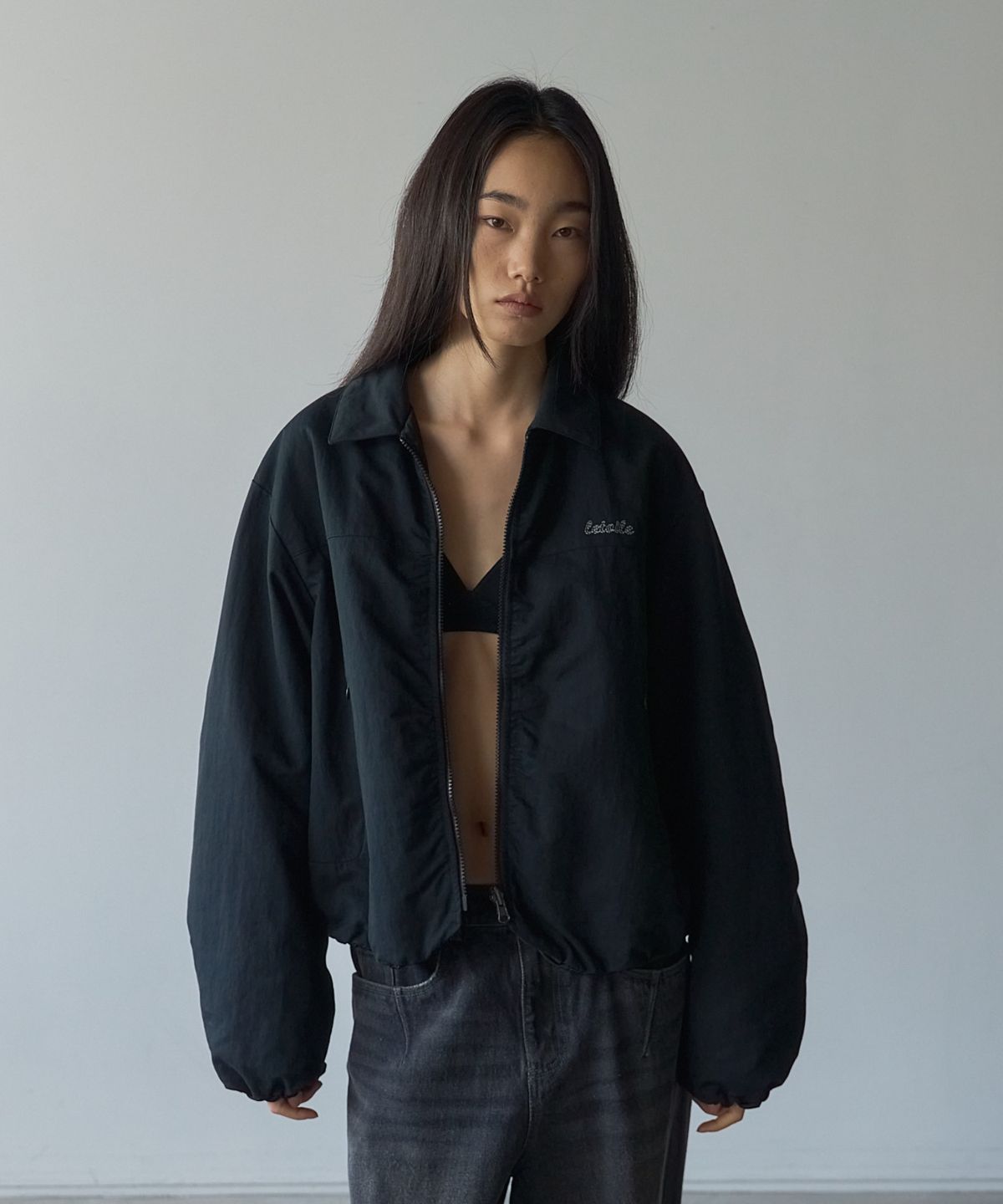 레투알(LETOILE) 리버시블 블루종_블랙