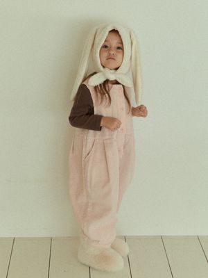 ROUND POCKET OVERALL_PINK