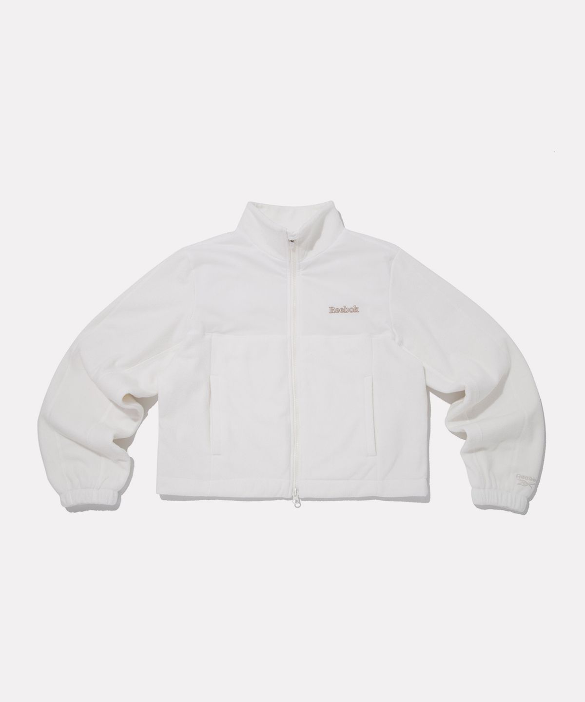 리복(REEBOK) 나노 플리스 집업 (W) - 화이트