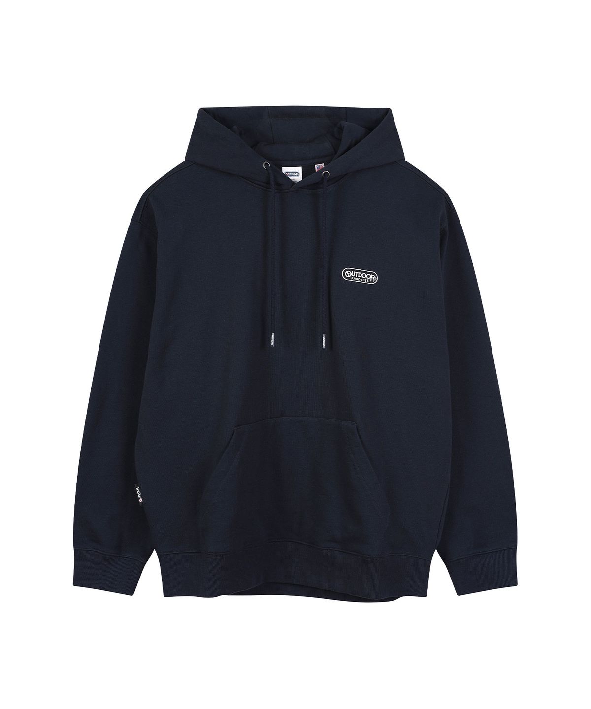 아웃도어 프로덕츠(OUTDOOR PRODUCTS) ESSENTIAL CAPSULE LOGO HOODIE (NAVY)