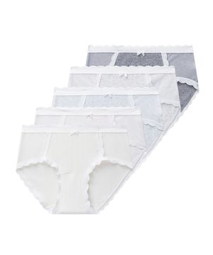 [5Pack]코튼레이스 팬티