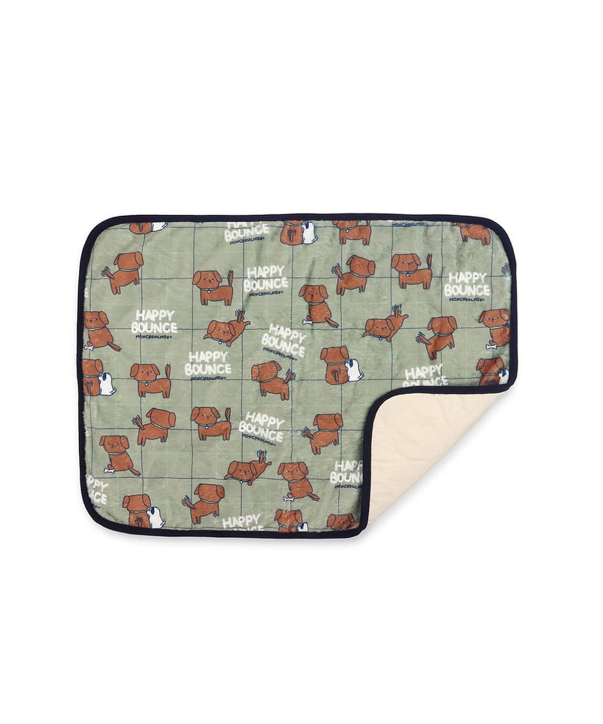 몽슈슈(MONCHOUCHOU) HEKHEK All Time Blanket Khaki