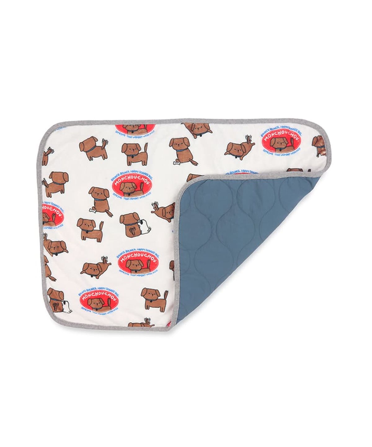 몽슈슈(MONCHOUCHOU) HEKHEK All Time Blanket White