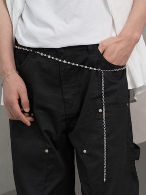 Stud Star Half Chain Belt