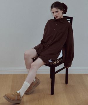 [블랜드] [SET] 마일드 셔츠&하프팬츠 세트 4colors