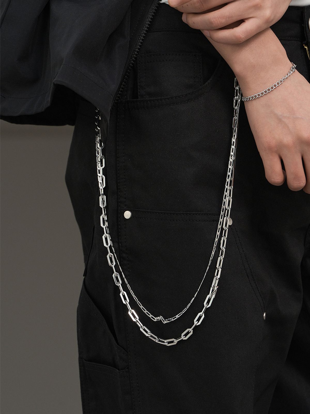 하와(HAWHA) Block Layered Two-Way Chain