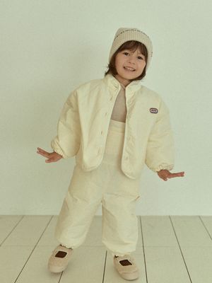 PADDED DAILY JUMPER_IVORY