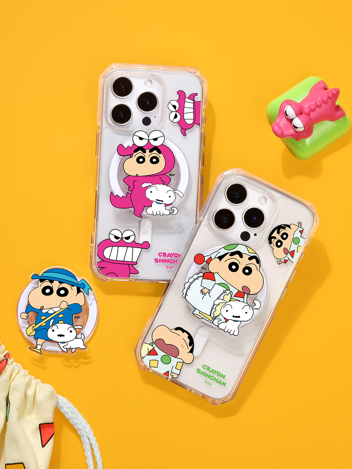 디자인스킨(DESIGNSKIN) 맥세이프 케이스+그래픽톡 SET_짱구는못말려3