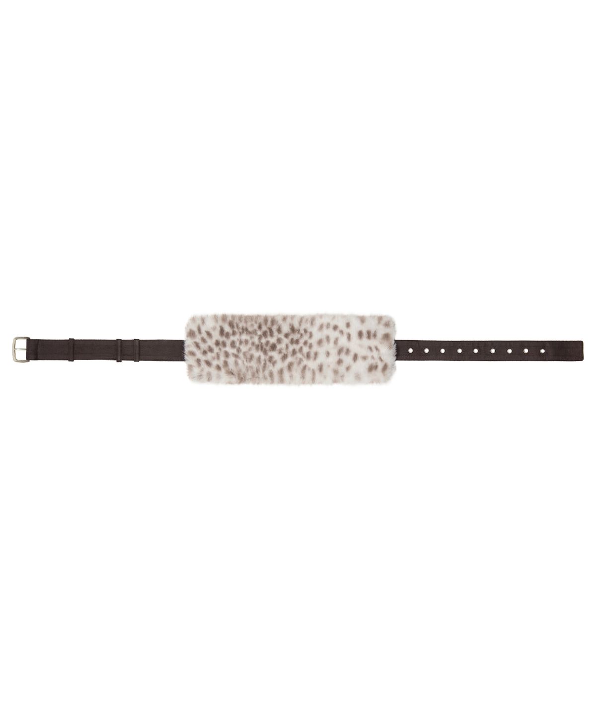 러브이즈트루(LUVISTRUE) EV FUR BELT(BROWN)