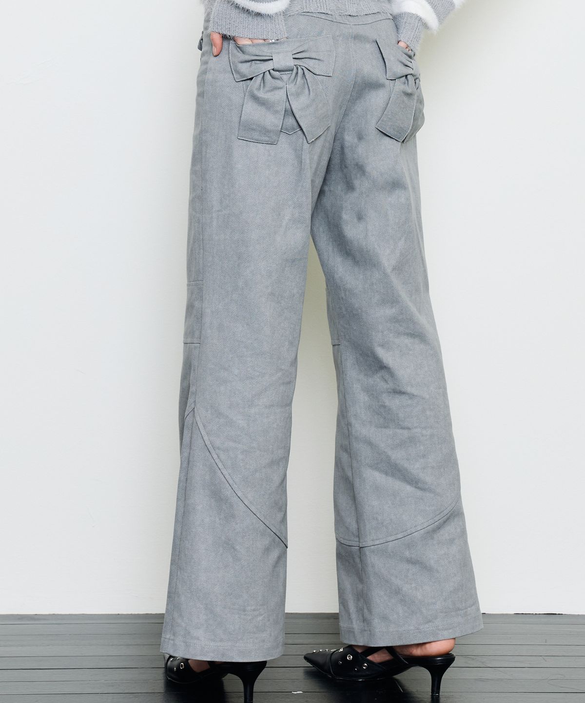 러브이즈트루(LUVISTRUE) EV STITCH POCKET PANTS(GRAY)